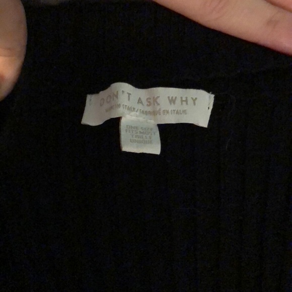 Black Don’t Ask Why crop top - Picture 3 of 5